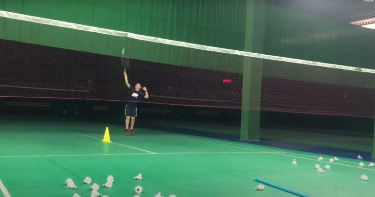 การตีลูกตัดหยอด-(Forehand)